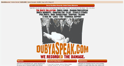 Desktop Screenshot of dubyaspeak.com